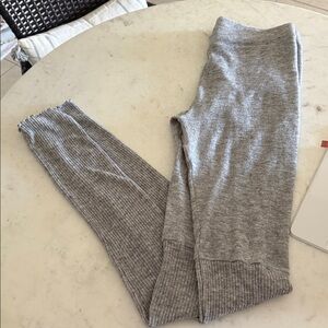 Free People Gray Knit Pants